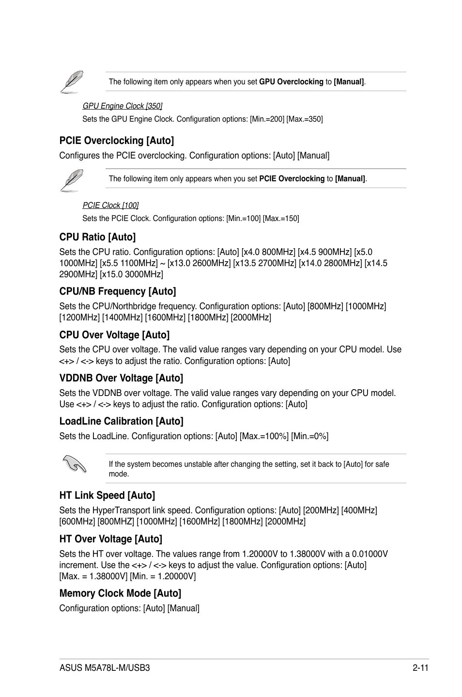 Asus M5A78L-M/USB3 User Manual | Page 49 / 64