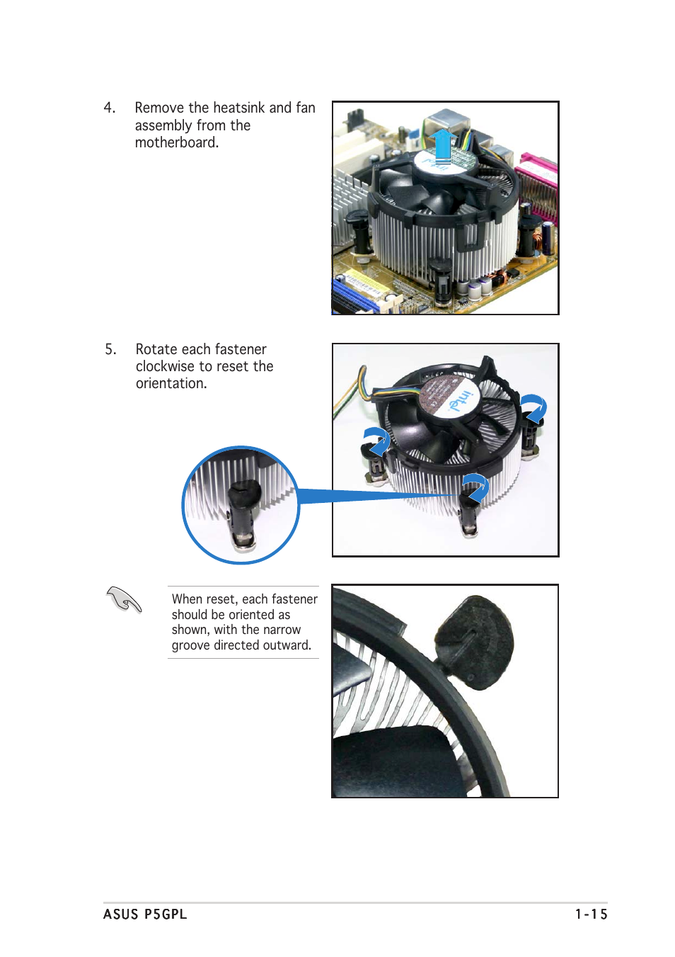 Asus P5GPL User Manual | Page 27 / 92