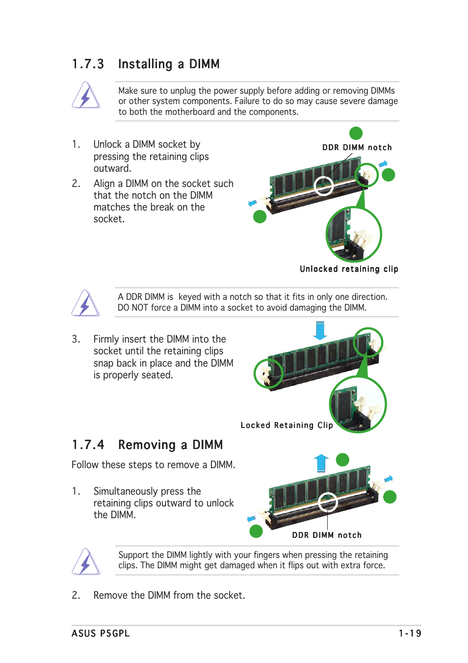 Asus P5GPL User Manual | Page 31 / 92