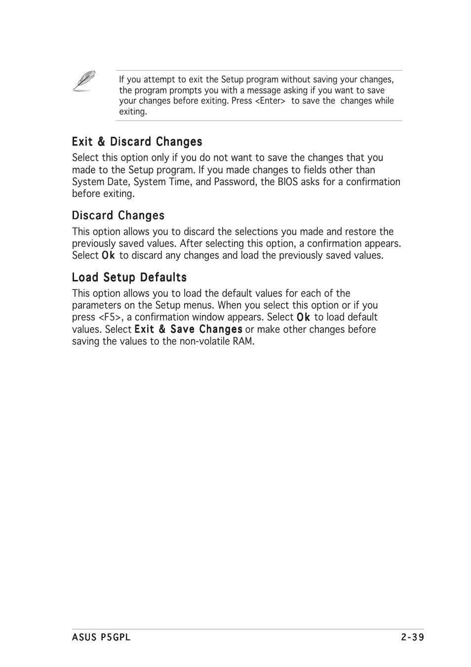Asus P5GPL User Manual | Page 85 / 92