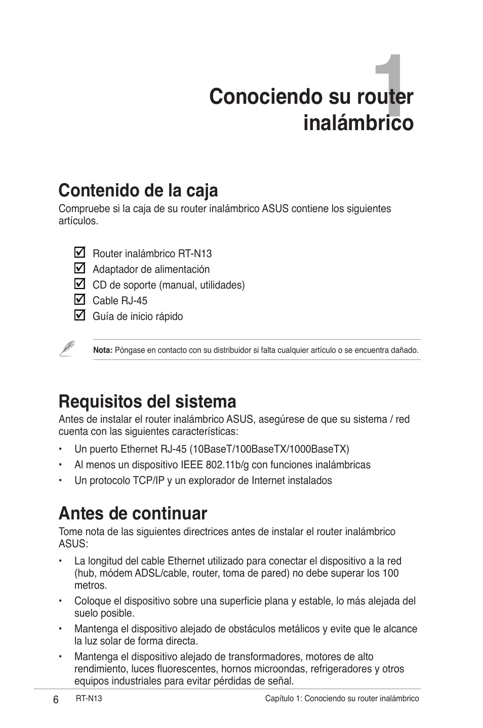 Asus RT-N13 User Manual | Page 6 / 46