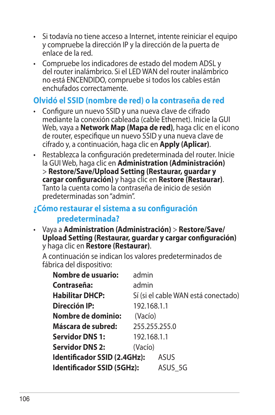 Asus RT-AC68U User Manual | Page 106 / 128