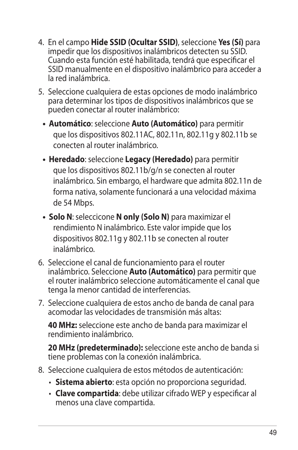 Asus RT-AC68U User Manual | Page 49 / 128