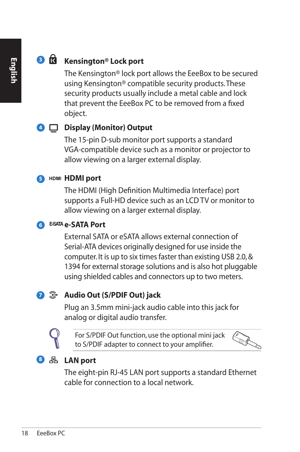 Asus EB1501P User Manual | Page 18 / 50