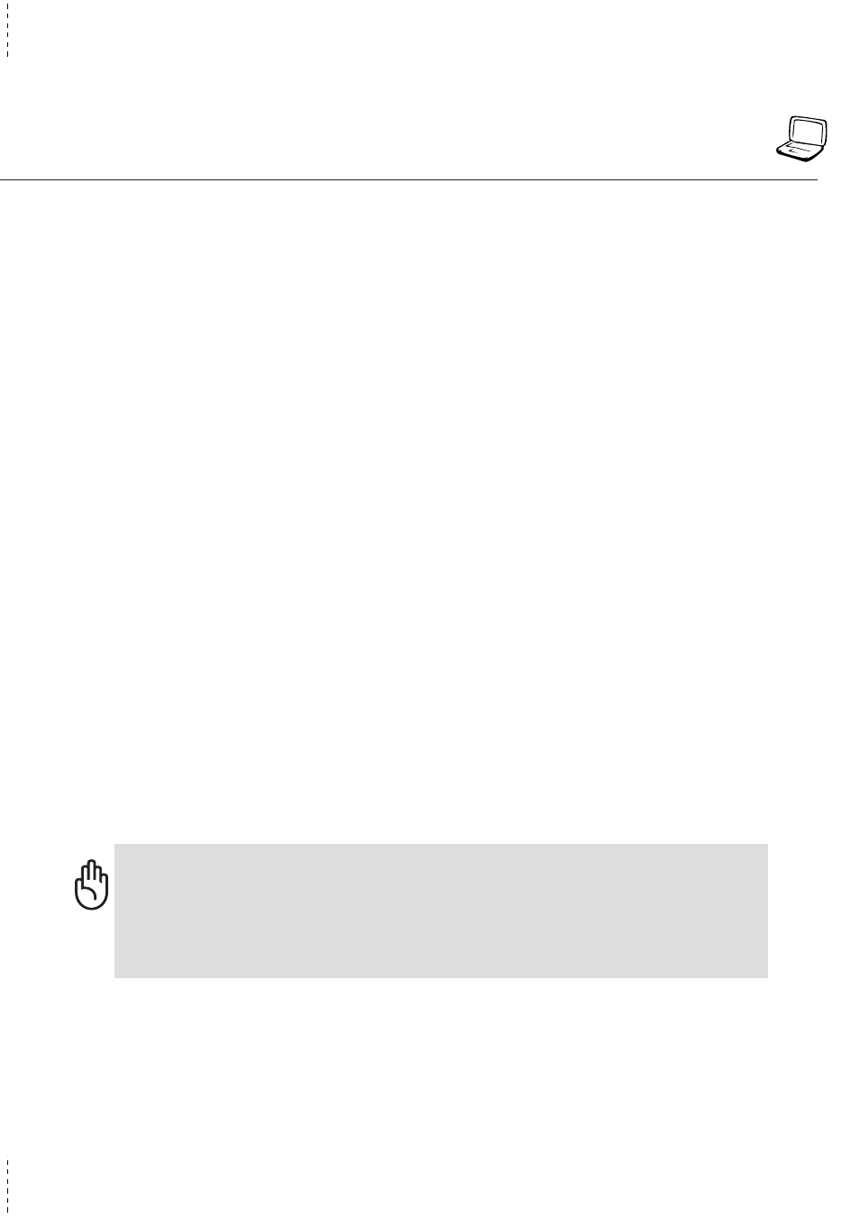 Transportation precautions | Asus S1B User Manual | Page 5 / 94