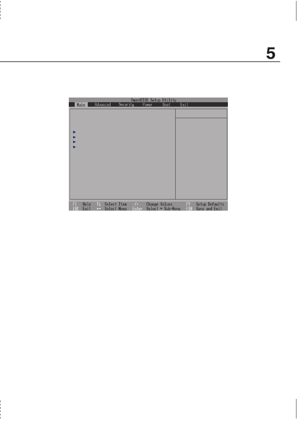 Main menu, Configuring the bios 69, System time | System date | Asus S1B User Manual | Page 69 / 94