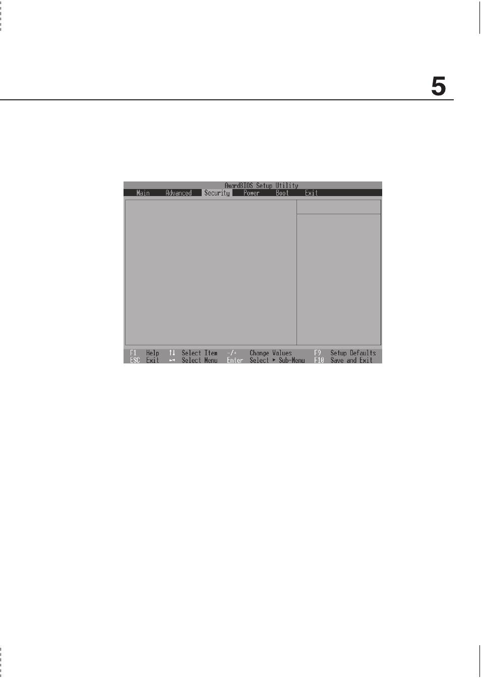 Security menu, Configuring the bios 77 | Asus S1B User Manual | Page 77 / 94