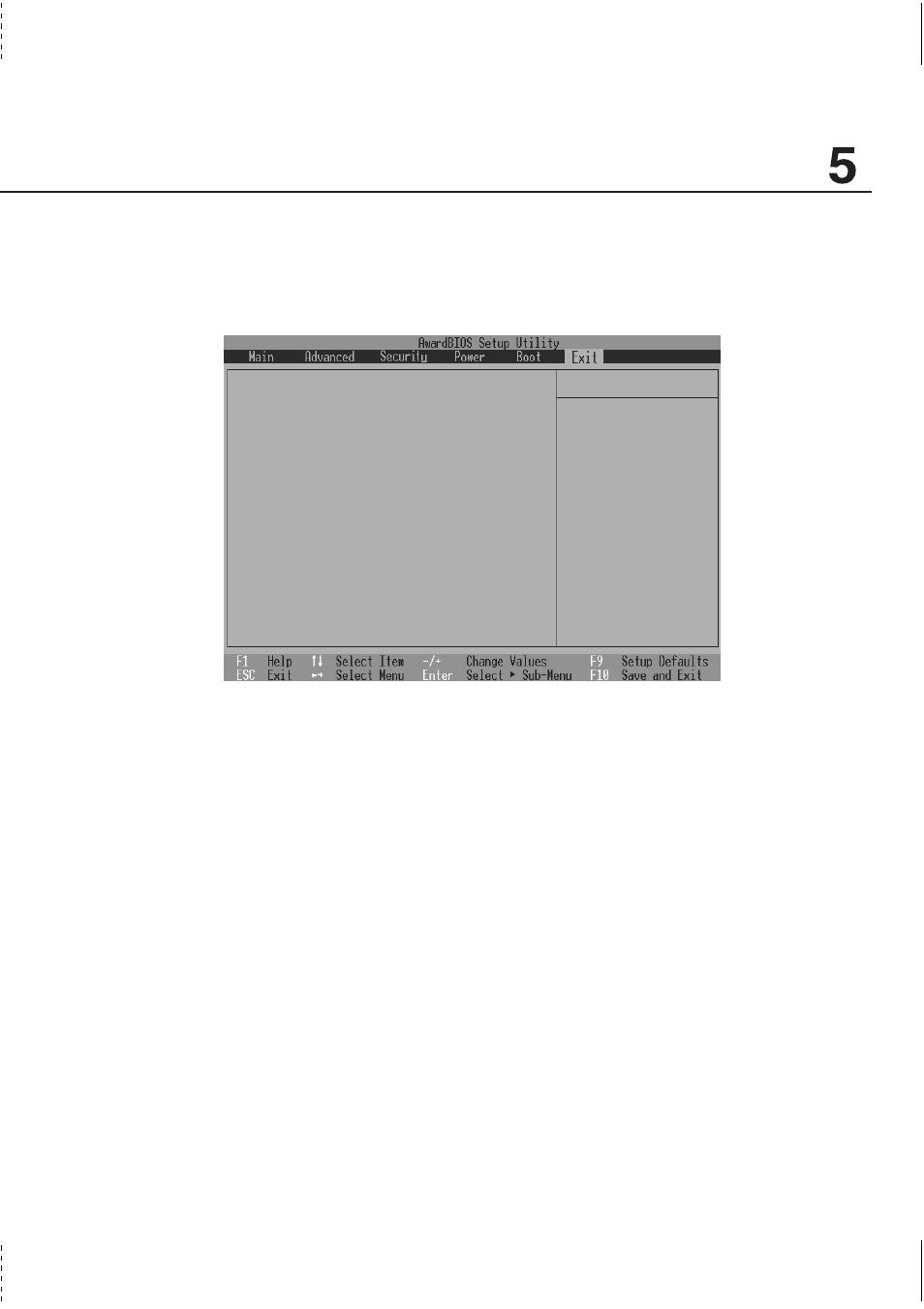 Exit menu, Configuring the bios 81, Exit saving changes | Exit discarding changes | Asus S1B User Manual | Page 81 / 94