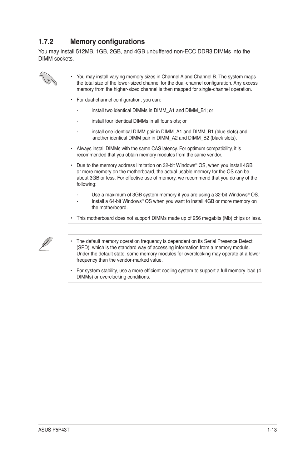 Asus P5P43T User Manual | Page 23 / 64