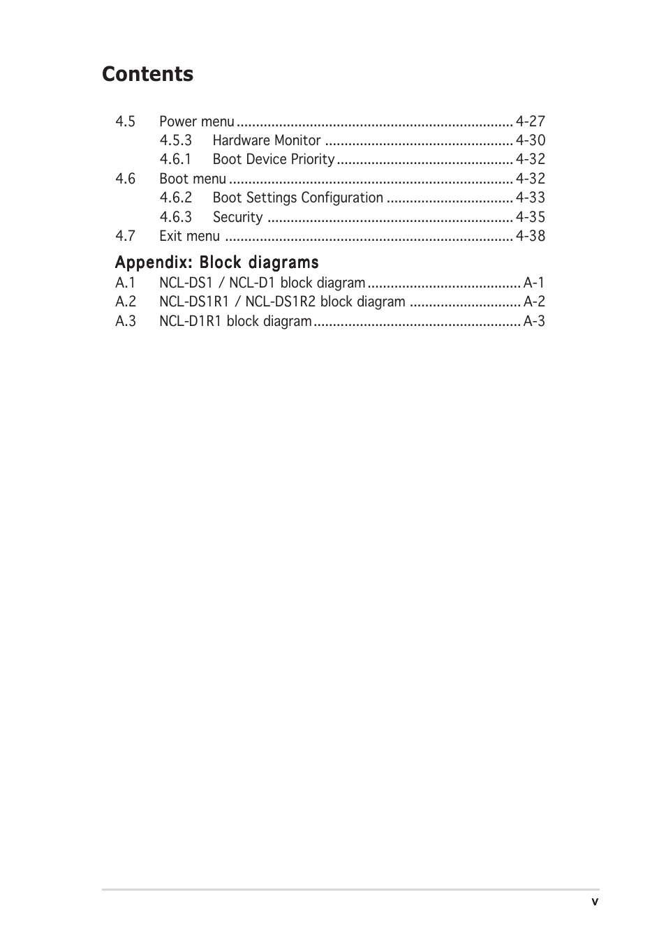 Asus NCL-DS1R1 User Manual | Page 5 / 108