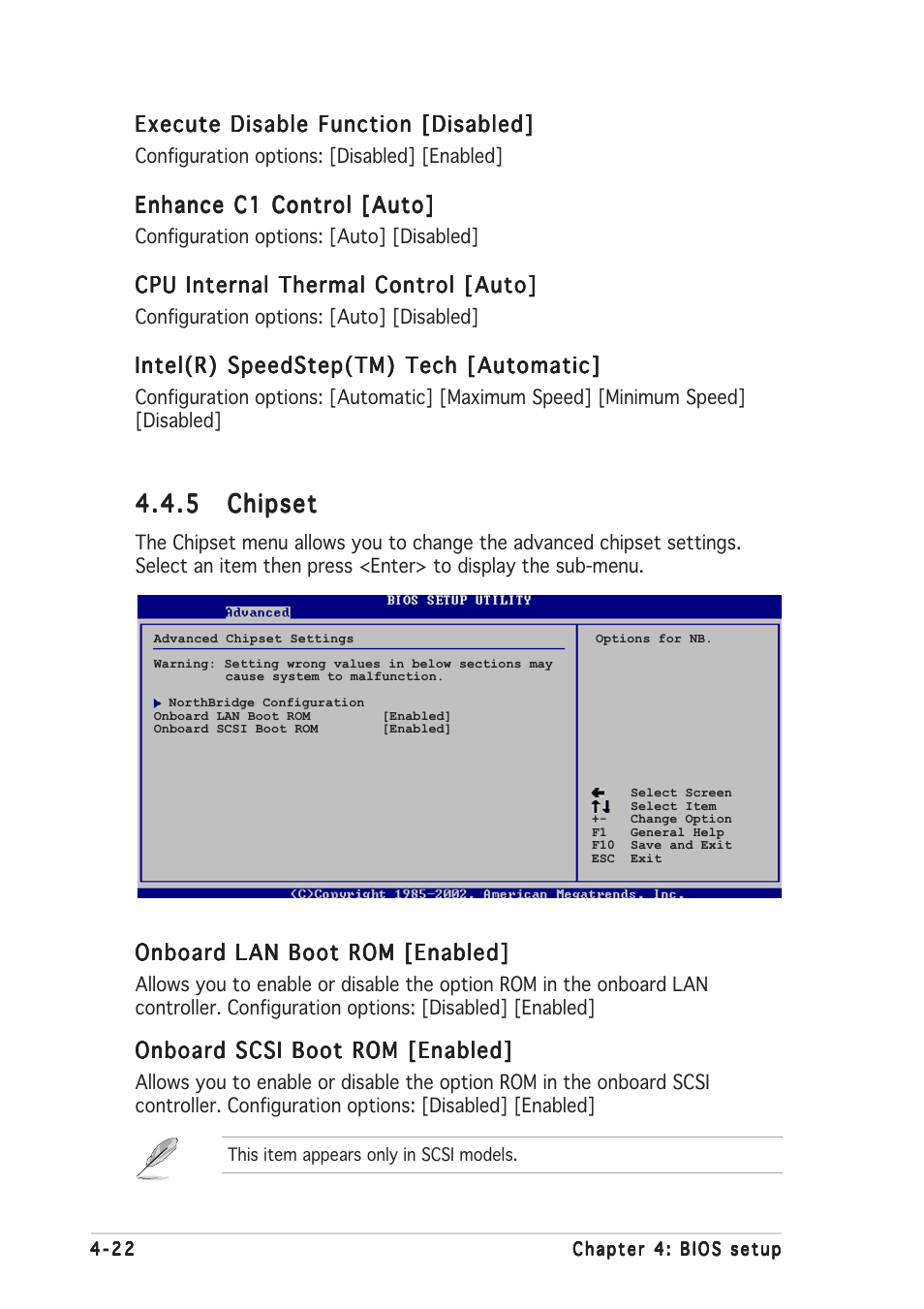 5 chipset chipset chipset chipset chipset | Asus NCL-DS1R1 User Manual | Page 84 / 108