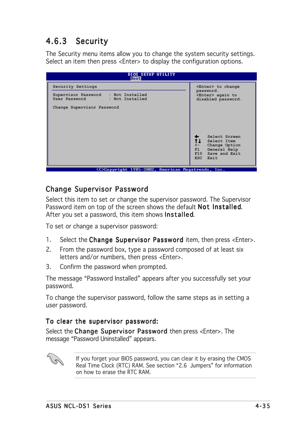 3 security security security security security | Asus NCL-DS1R1 User Manual | Page 97 / 108