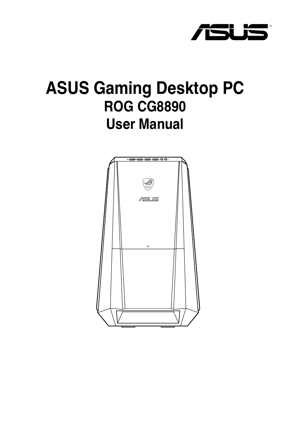 Asus CG8890 User Manual | 88 pages