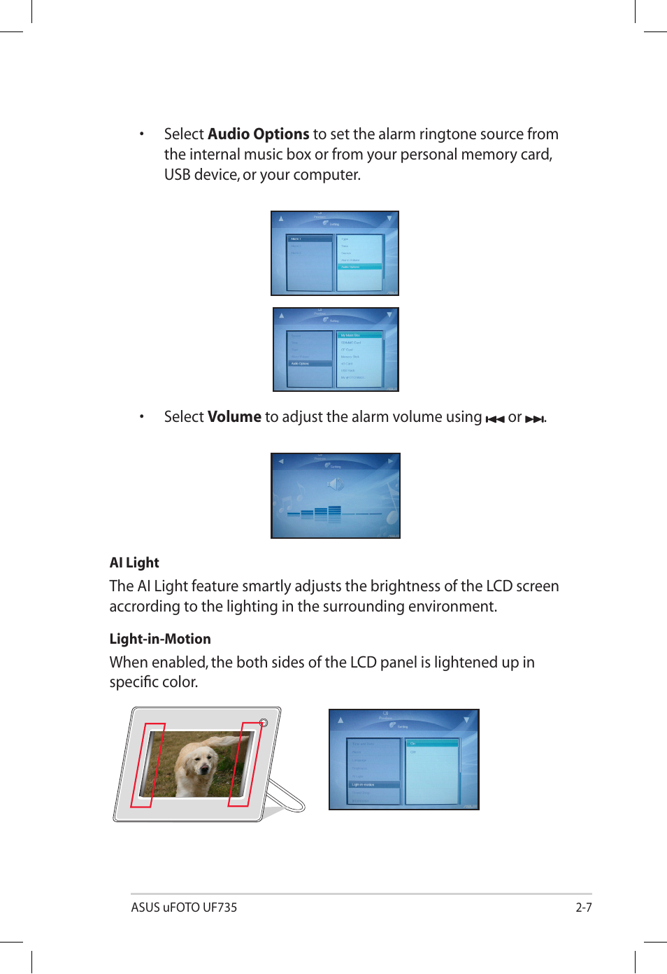 Asus UF735S User Manual | Page 21 / 40