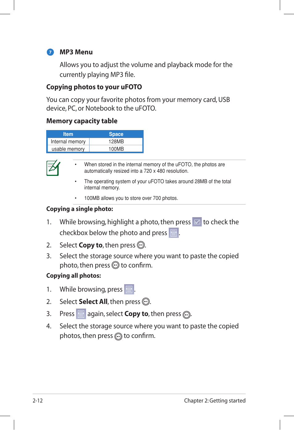 Asus UF735S User Manual | Page 26 / 40