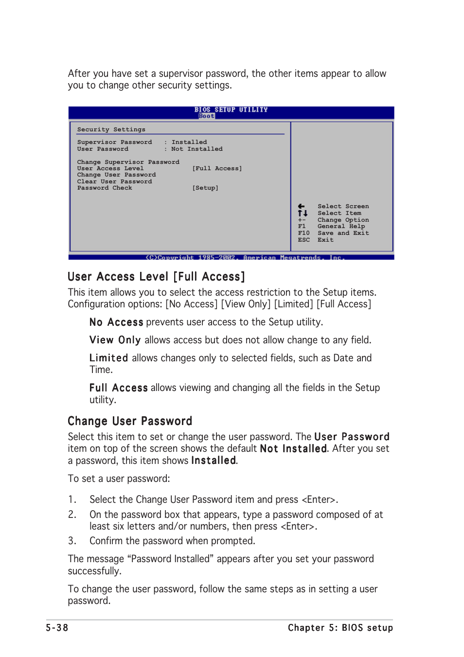 Asus AP2400R-E2(AS8) User Manual | Page 116 / 128