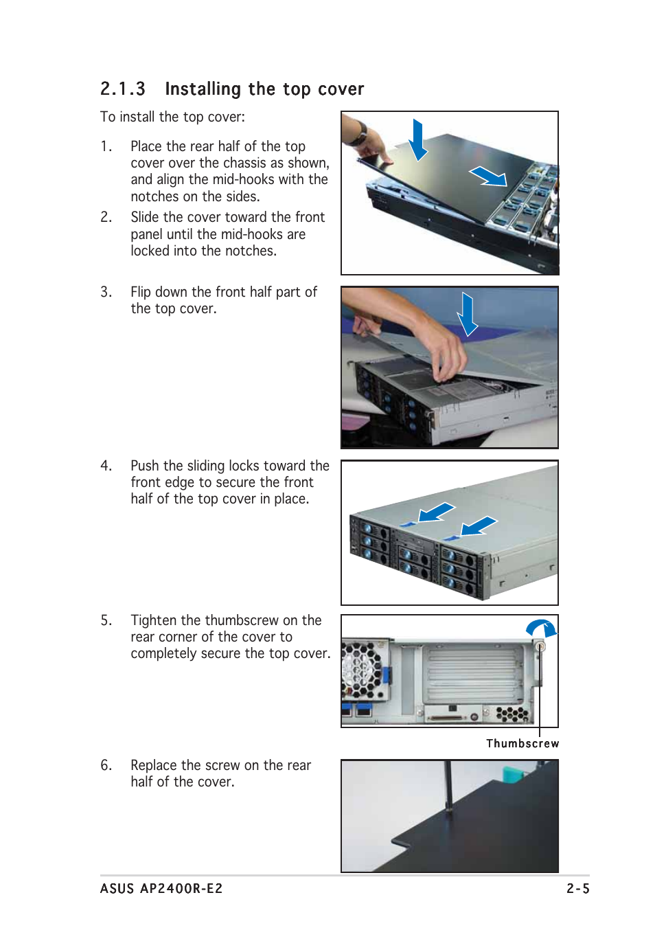 Asus AP2400R-E2(AS8) User Manual | Page 25 / 128