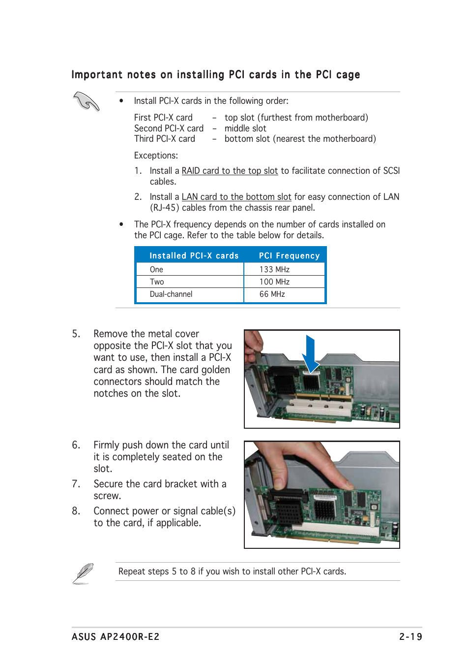 Asus AP2400R-E2(AS8) User Manual | Page 39 / 128