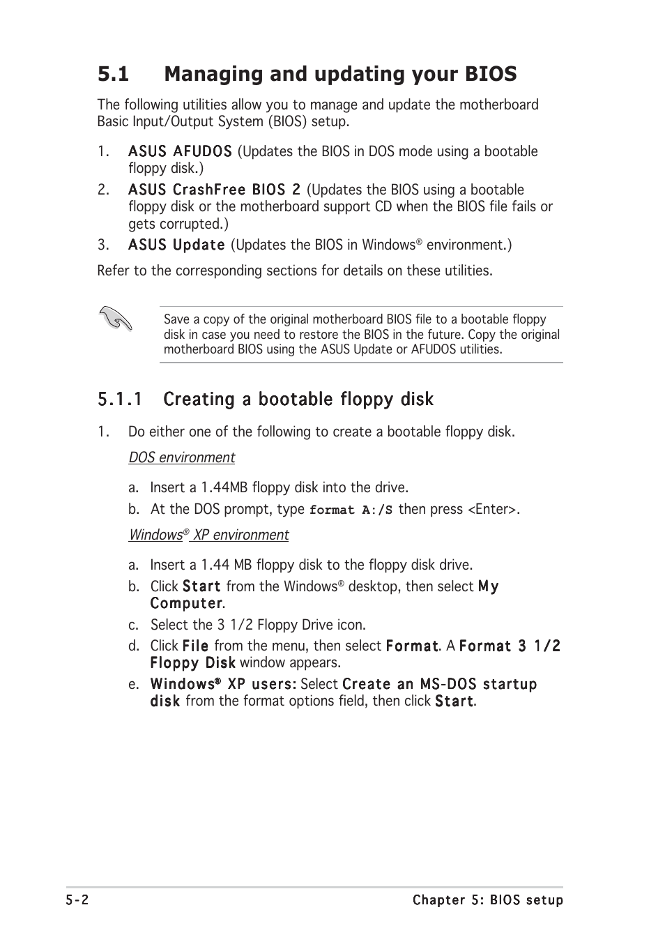 1 managing and updating your bios | Asus AP2400R-E2(AS8) User Manual | Page 80 / 128