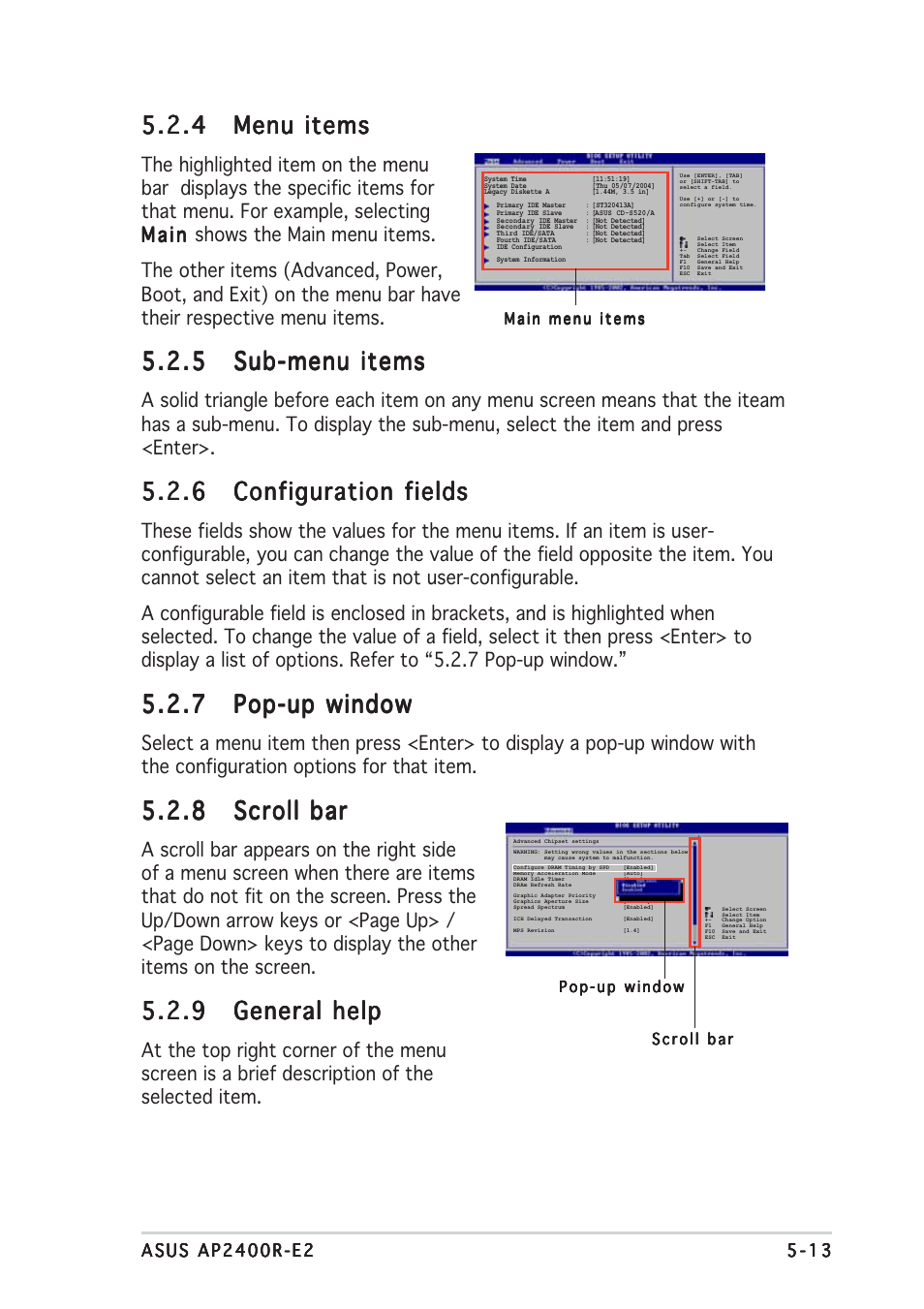 Asus AP2400R-E2(AS8) User Manual | Page 91 / 128