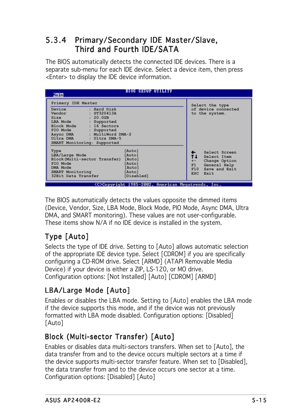 Asus AP2400R-E2(AS8) User Manual | Page 93 / 128