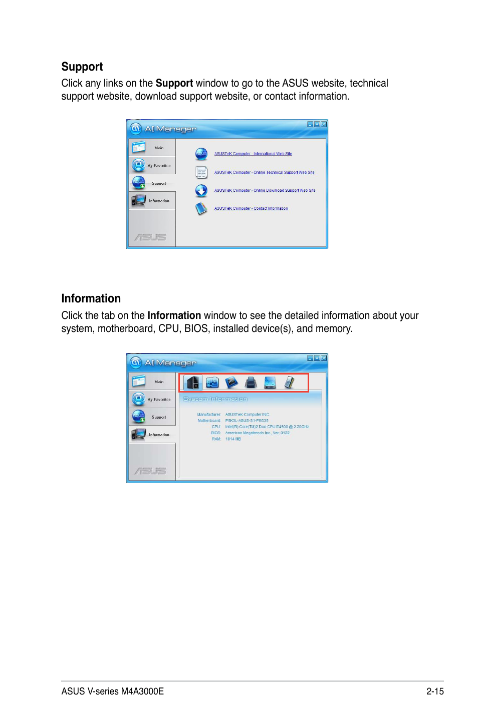 Asus V7-M4A3000E User Manual | Page 35 / 85