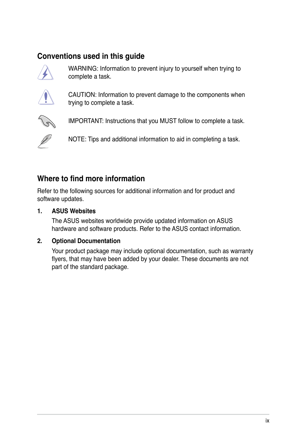 Where to find more information | Asus V7-M4A3000E User Manual | Page 9 / 85