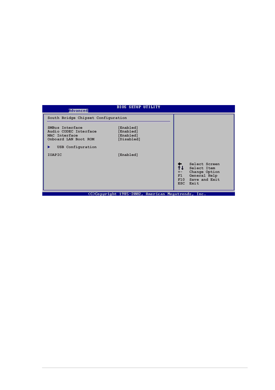 Dram 2.5v voltage [ 2.5v, South bridge configuration, Smbus interface [enabled | Audio codec interface [enabled, Mac interface [enabled, Onboard lan boot rom [disabled, Asus sk8n motherboard 4-19 | Asus AW171 User Manual | Page 75 / 116