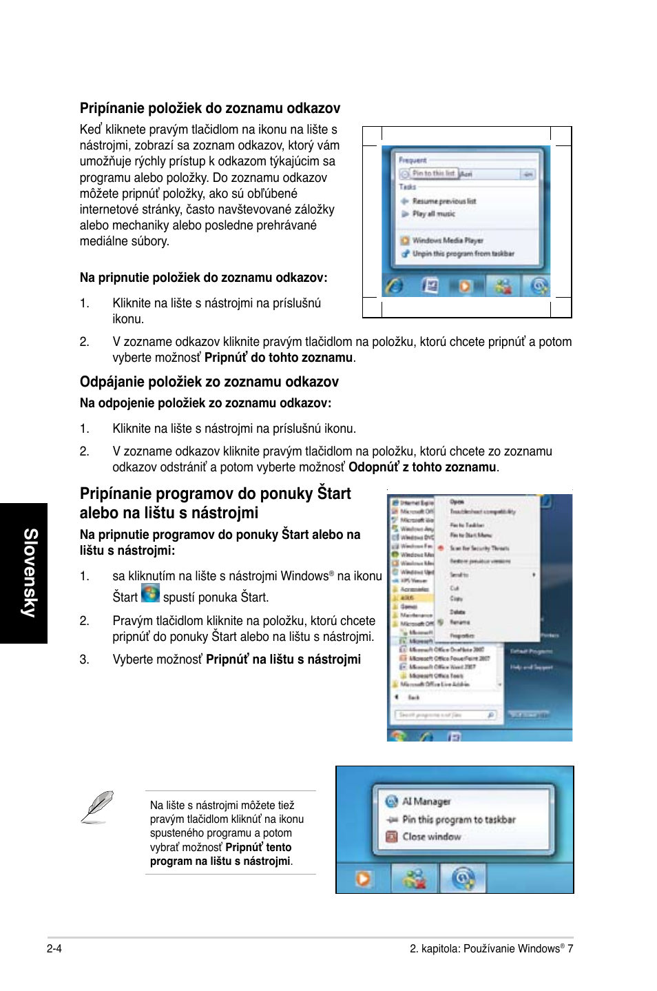 Slovensky | Asus CG8250 User Manual | Page 262 / 404