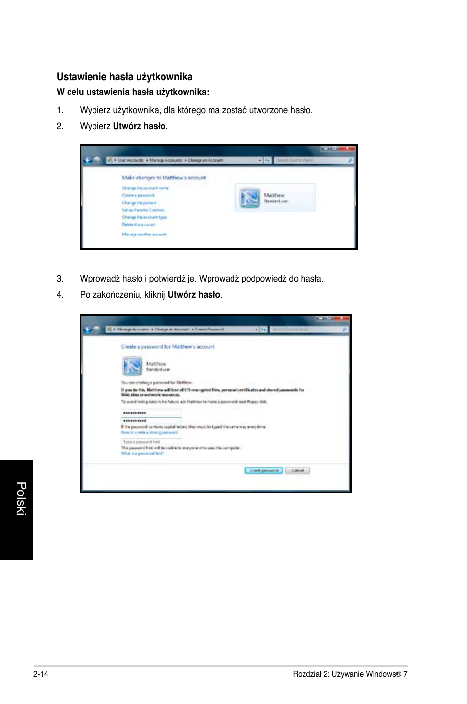 Polski | Asus CG8250 User Manual | Page 352 / 404