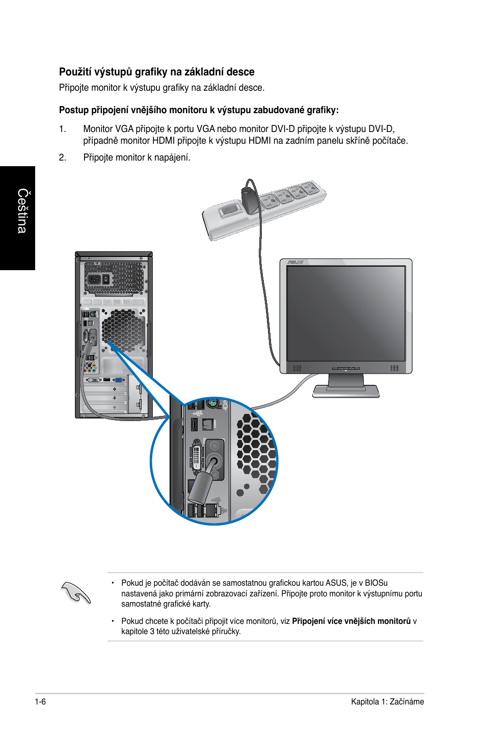 Čeština | Asus CG8250 User Manual | Page 96 / 404