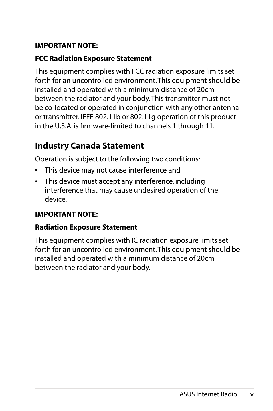 Industry.canada.statement | Asus AIR User Manual | Page 5 / 24