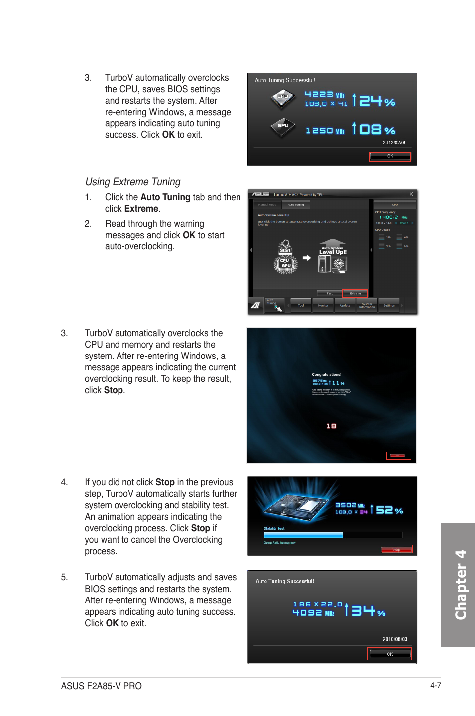 Chapter 4 | Asus F2A85-V PRO User Manual | Page 111 / 172