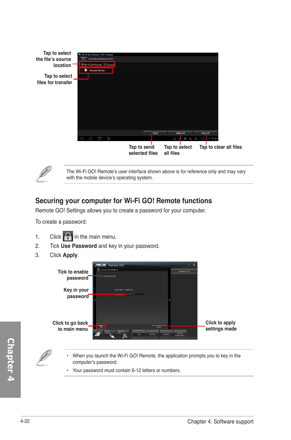 Chapter 4 | Asus F2A85-V PRO User Manual | Page 126 / 172