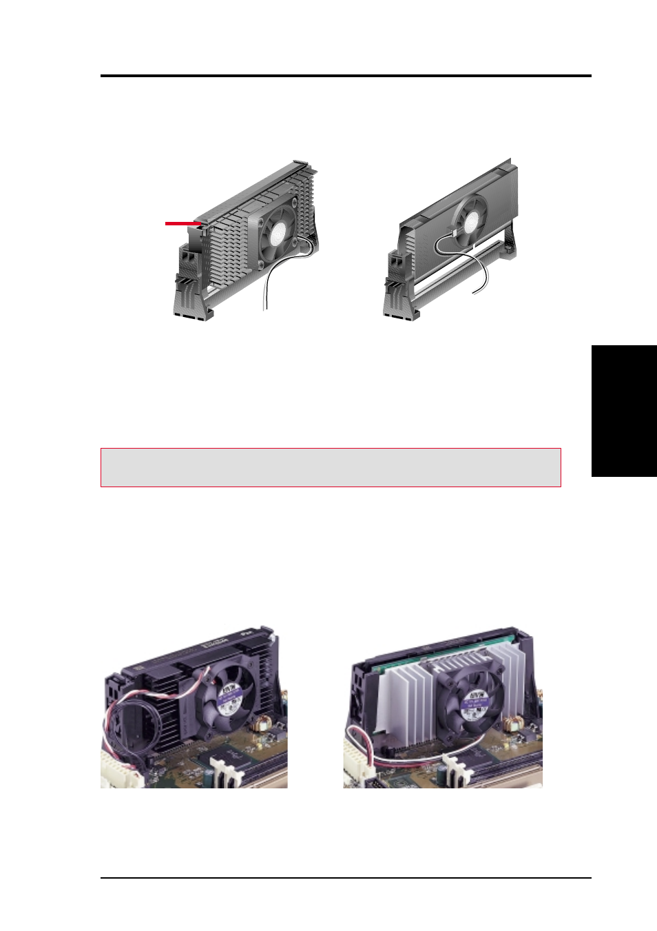 Hardware setup, 5 removing the processor, 6 recommended heatsinks for slot 1 processors | Asus P3C-S User Manual | Page 35 / 114