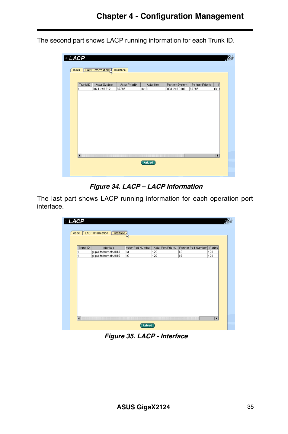 Chapter 4 - configuration management | Asus GigaX2124 User Manual | Page 47 / 122