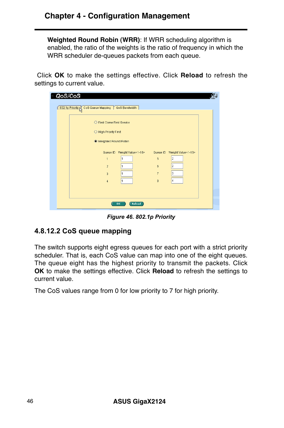 Chapter 4 - configuration management | Asus GigaX2124 User Manual | Page 58 / 122