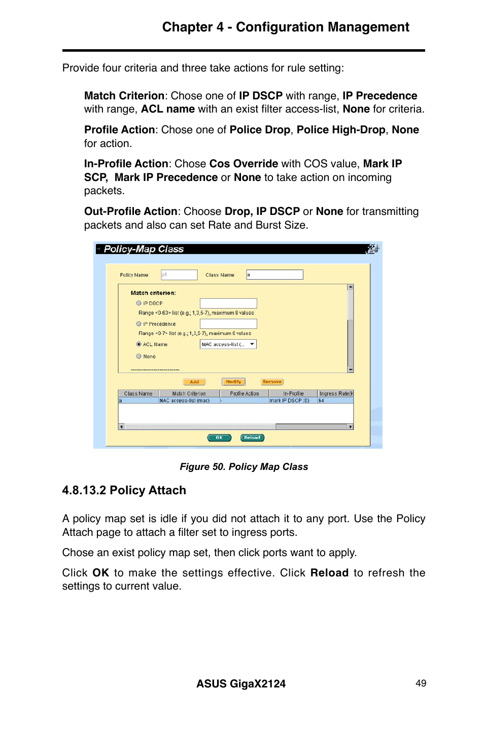 Chapter 4 - configuration management | Asus GigaX2124 User Manual | Page 61 / 122
