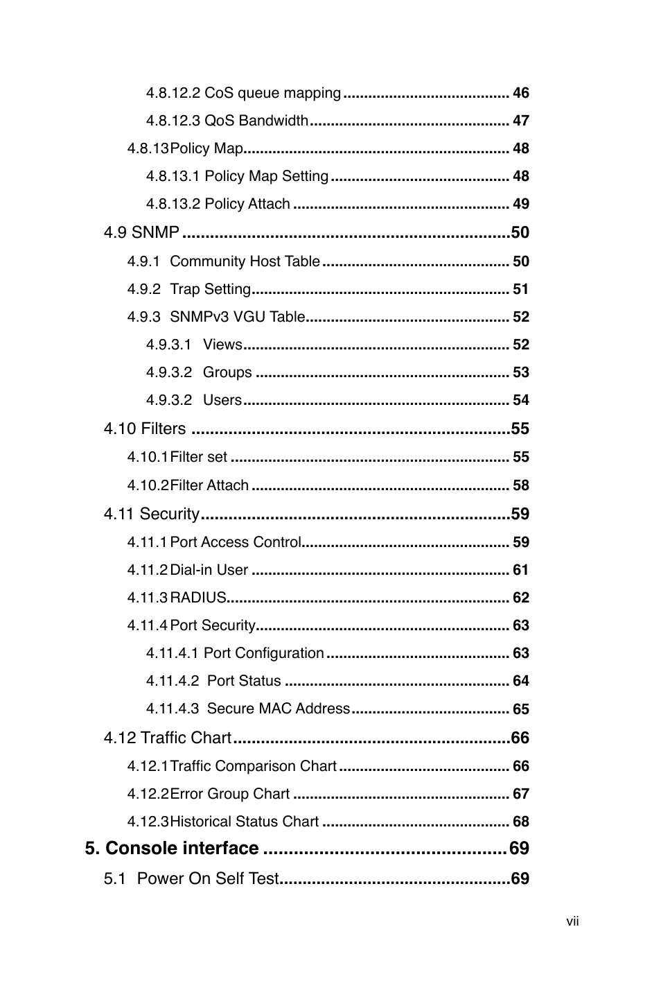 Console interface | Asus GigaX2124 User Manual | Page 7 / 122