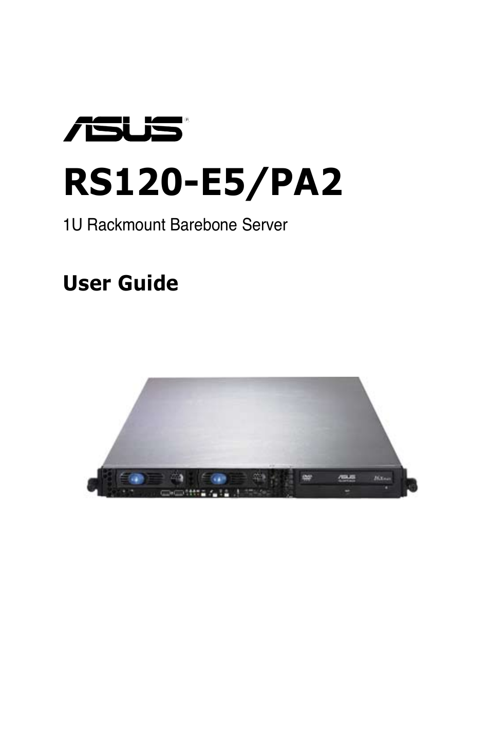 Asus RS120-E5/PA2 User Manual | 156 pages