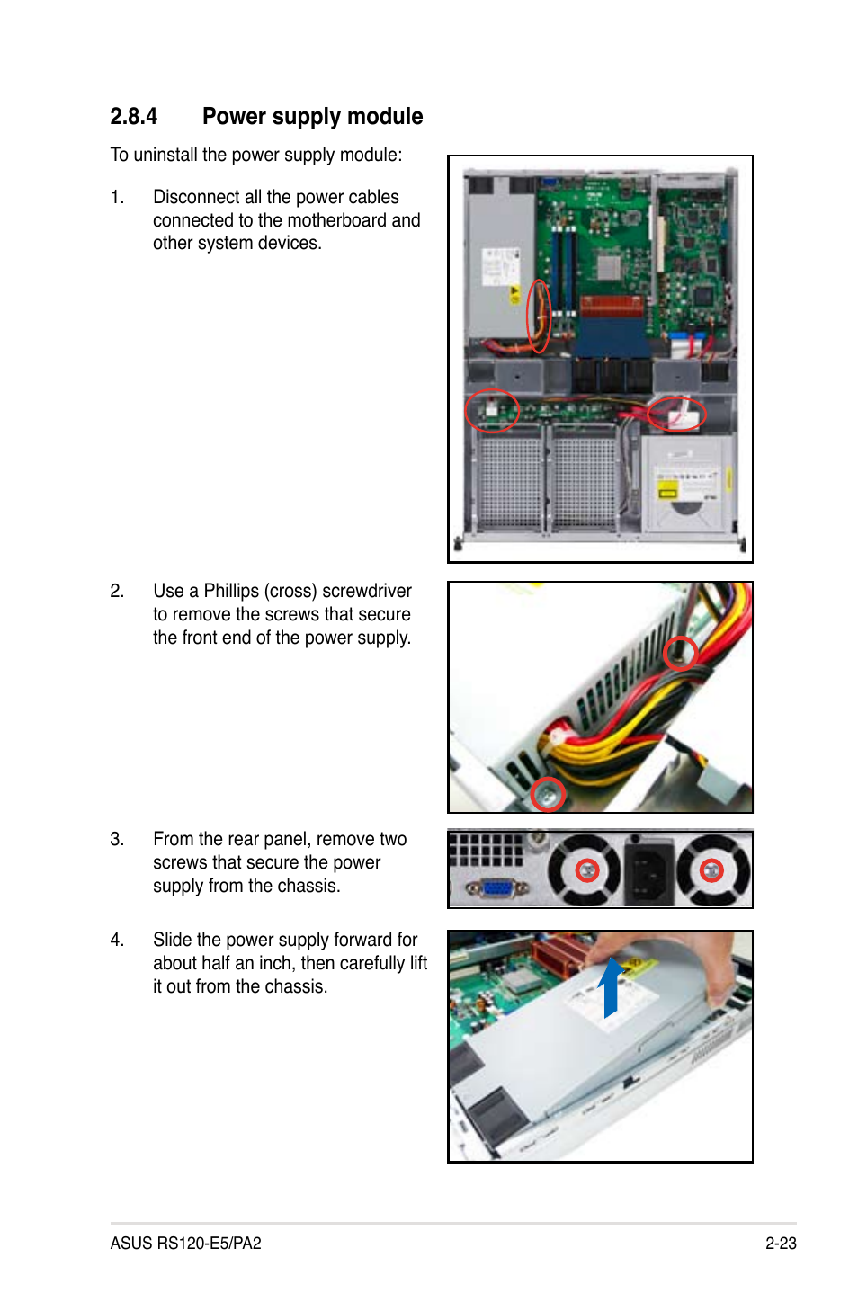 Power.supply.module | Asus RS120-E5/PA2 User Manual | Page 41 / 156