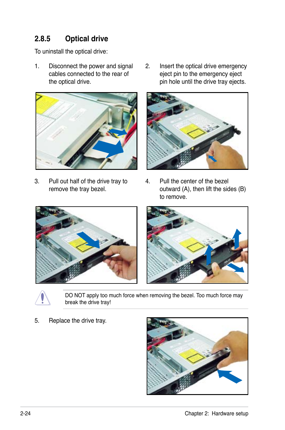 Optical.drive | Asus RS120-E5/PA2 User Manual | Page 42 / 156