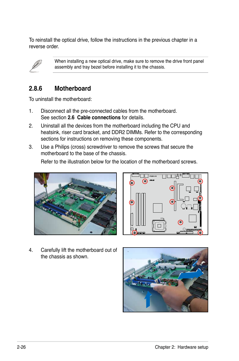 Motherboard | Asus RS120-E5/PA2 User Manual | Page 44 / 156