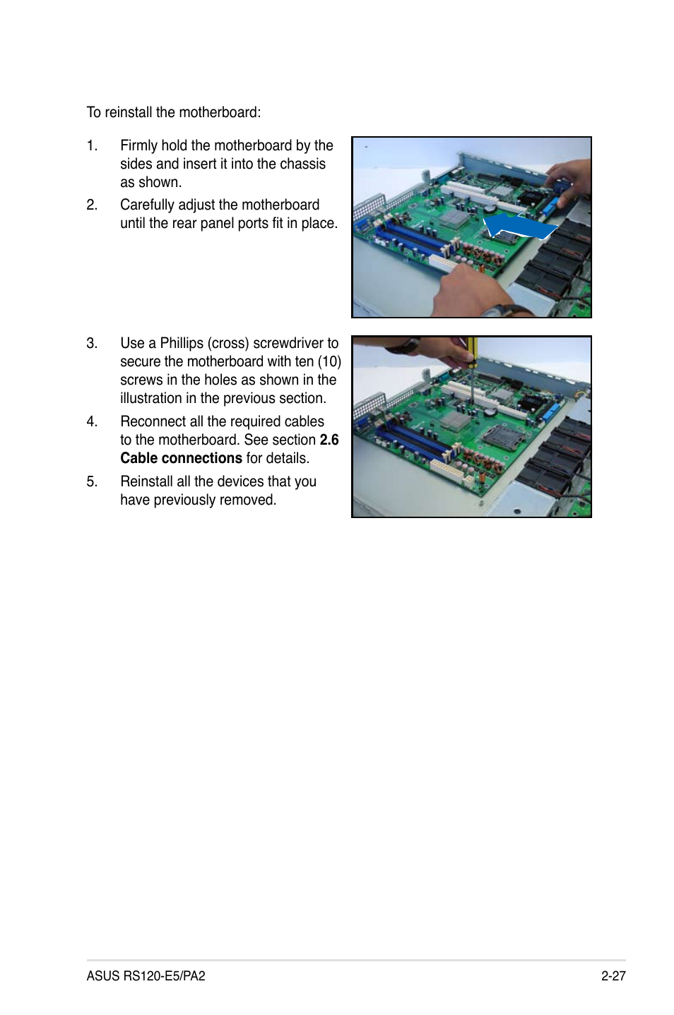 Asus RS120-E5/PA2 User Manual | Page 45 / 156