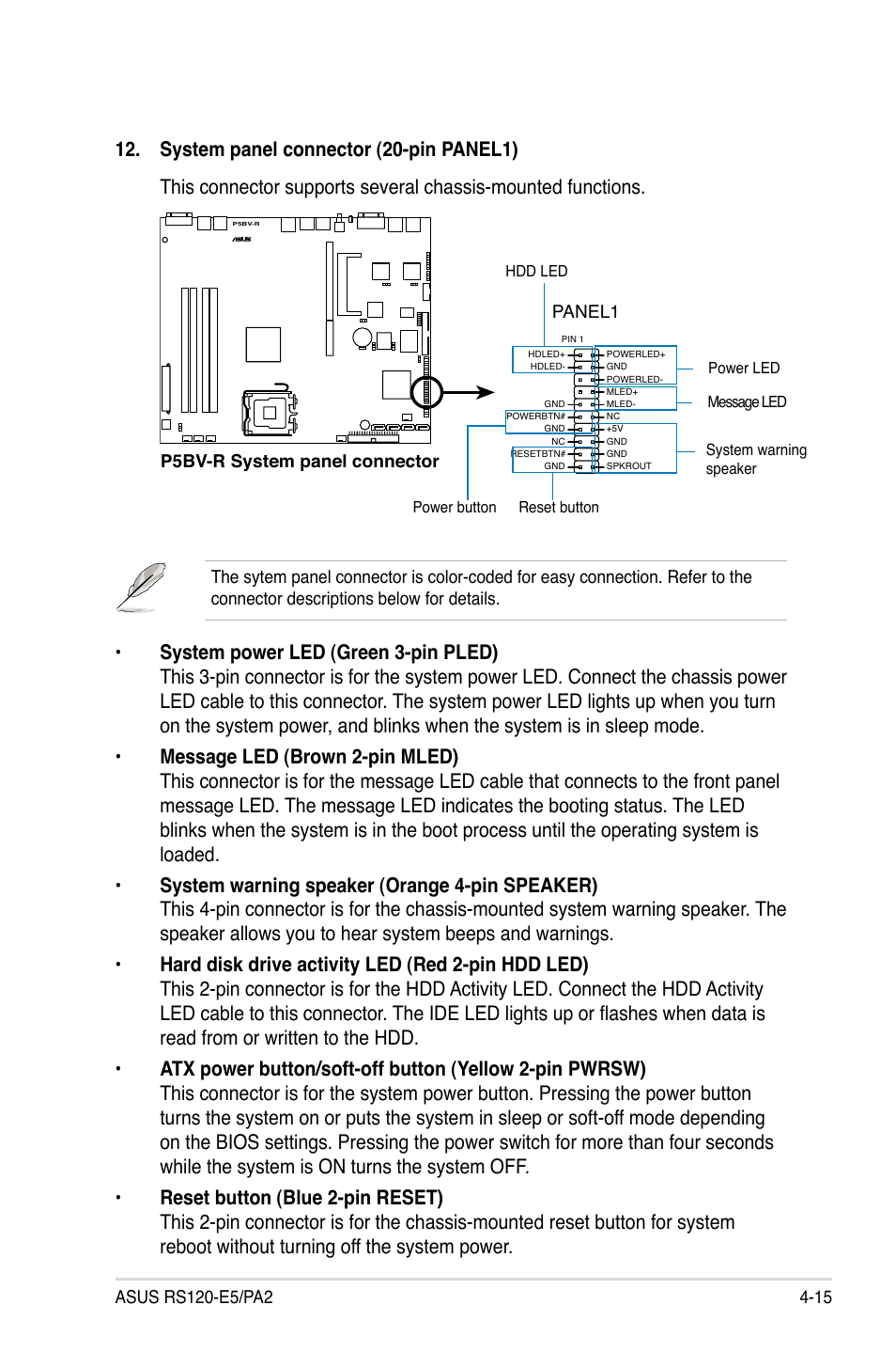 Asus RS120-E5/PA2 User Manual | Page 65 / 156