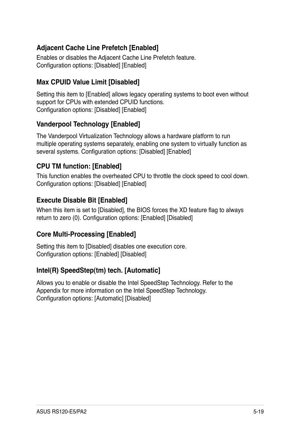 Asus RS120-E5/PA2 User Manual | Page 85 / 156