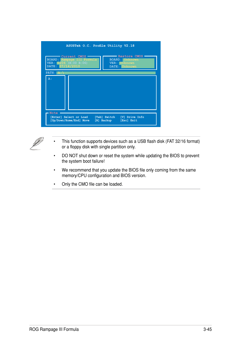 Rog rampage iii formula 3-45 | Asus Rampage III Formula User Manual | Page 129 / 172