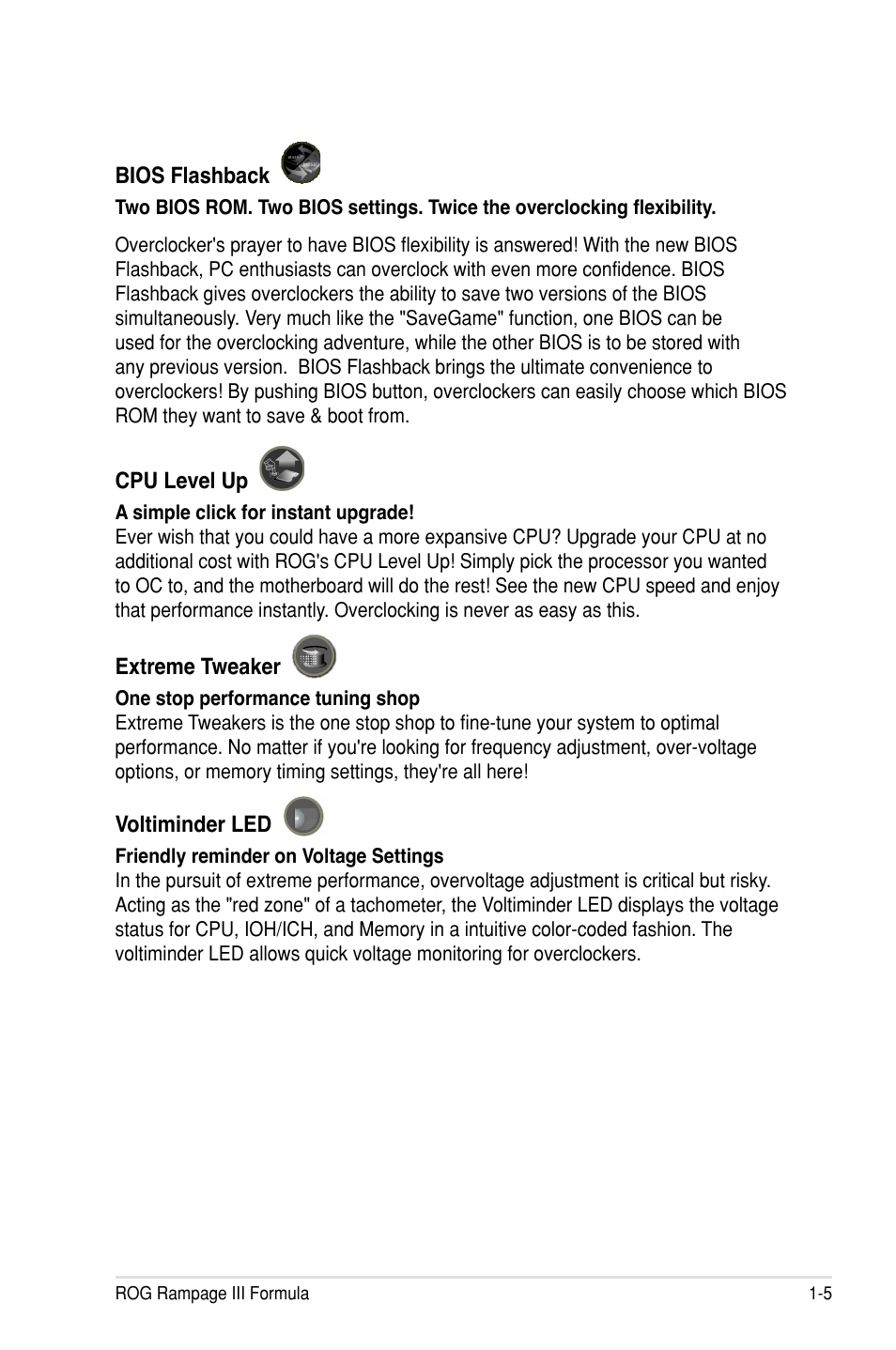 Asus Rampage III Formula User Manual | Page 23 / 172