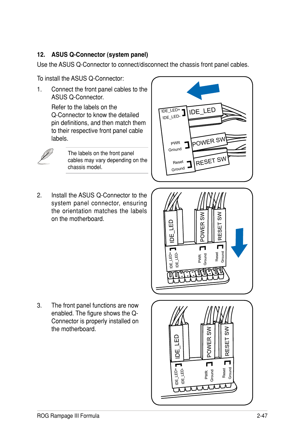 Asus Rampage III Formula User Manual | Page 75 / 172