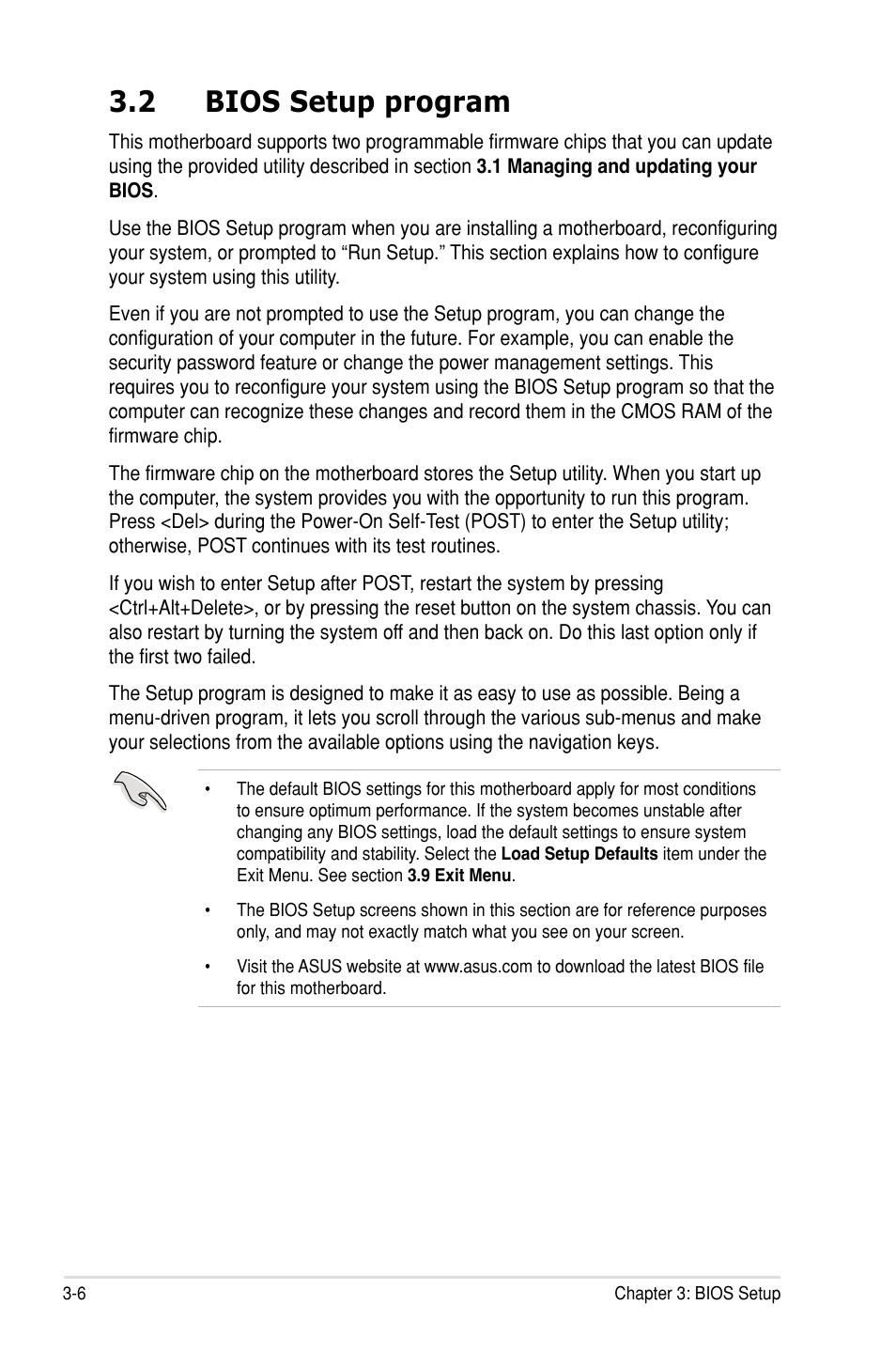 2 bios setup program | Asus Rampage III Formula User Manual | Page 90 / 172